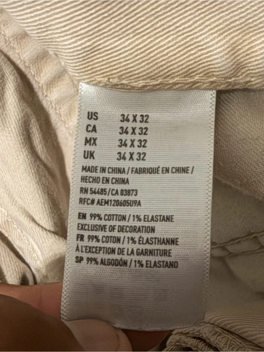 American Eagle Outfitters Slim Straight Jeans - Tan